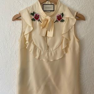 Gorgeous Gucci Silk Blouse